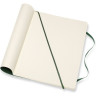 Блокнот MOLESKINE Classic Soft XLarge, нелинованный, зелёный QP623K15
